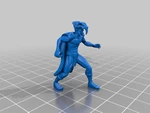 Modelo 3d de Colección de luchadores! para impresoras 3d