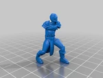 Modelo 3d de Colección de luchadores! para impresoras 3d