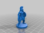 Modelo 3d de Colección de luchadores! para impresoras 3d