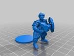 Modelo 3d de Colección de luchadores! para impresoras 3d