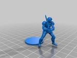 Modelo 3d de Colección de luchadores! para impresoras 3d