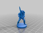 Modelo 3d de Colección de luchadores! para impresoras 3d