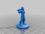 Modelo 3d de Colección de luchadores! para impresoras 3d