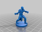 Modelo 3d de Colección de luchadores! para impresoras 3d