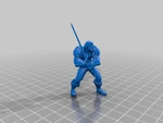 Modelo 3d de Colección de luchadores! para impresoras 3d