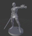 Modelo 3d de Colección de luchadores! para impresoras 3d