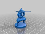 Modelo 3d de Colección de luchadores! para impresoras 3d