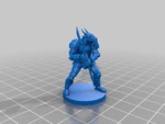 Modelo 3d de Colección de luchadores! para impresoras 3d