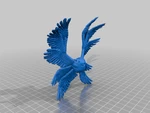  Biblically accurate angel tree topper & miniature  3d model for 3d printers