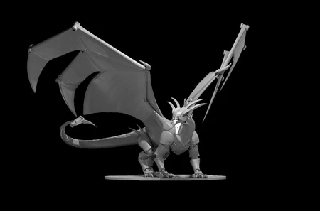  Clockwork dragon  3d model for 3d printers