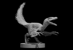  Velociraptor  3d model for 3d printers