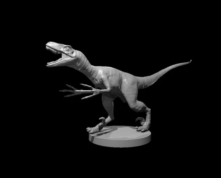 Modelo 3d de Deinonychus para impresoras 3d