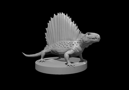  Dimetrodon  3d model for 3d printers